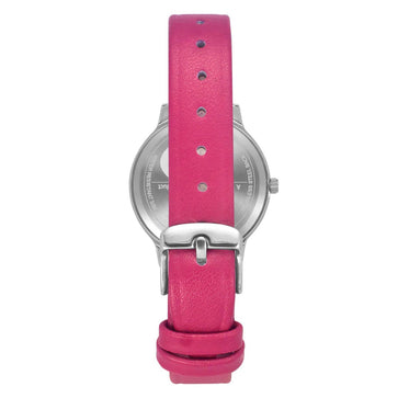 Helix By Timex Pink Round Analog Leather Watch Women -TW022HL20