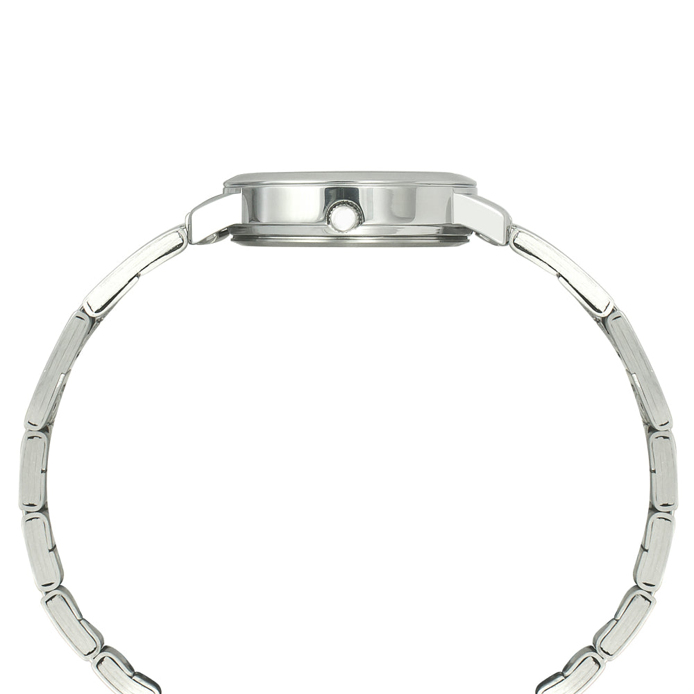 Helix By Timex Pink Round Analog Stainless Steel Watch Women -TW024HL36