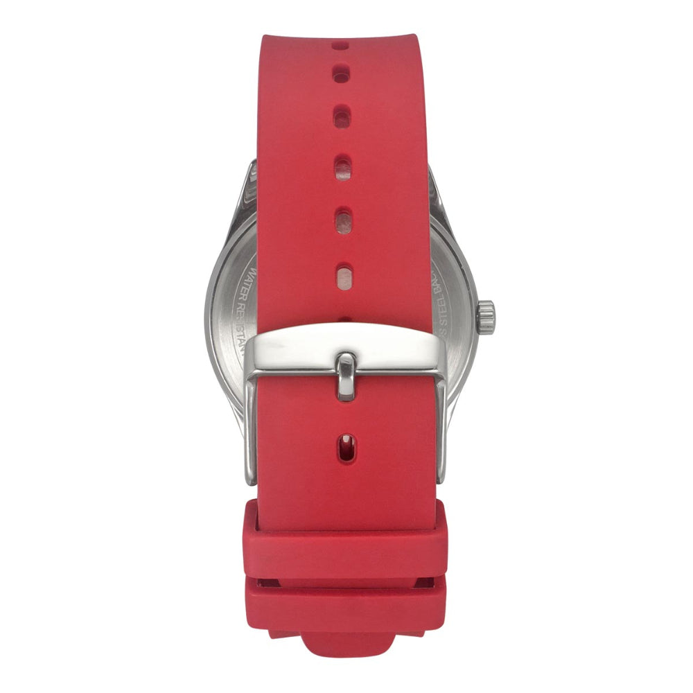 Helix By Timex White Round Analog Silicone Watch Men -TW031HG18