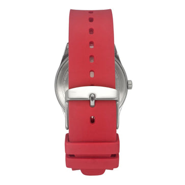 Helix By Timex White Round Analog Silicone Watch Men -TW031HG18