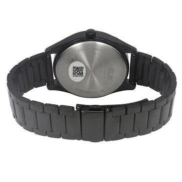 Helix By Timex Black Round Analog Stainless Steel Watch Men -TW031HG22