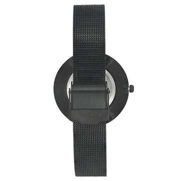Helix By Timex Blue Round Analog Stainless Steel Watch Women -TW031HL12
