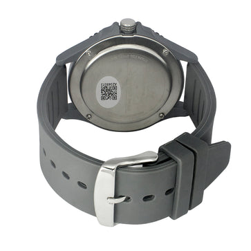 Helix By Timex Black/Grey Round Analog Silicone Watch Men -TW033HG17