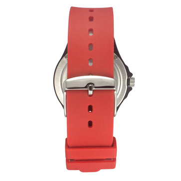 Helix By Timex Black Round Analog Silicone Watch Men -TW033HG20