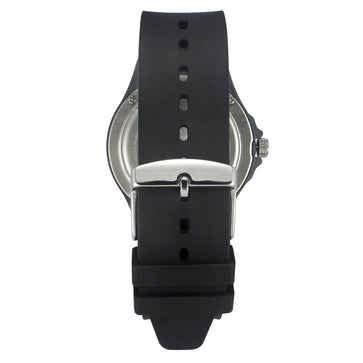 Helix By Timex Black/Grey Round Analog Silicone Watch Men -TW033HG22