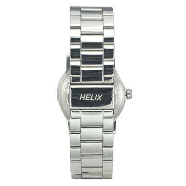 Helix By Timex Blue Round Analog Stainless Steel Watch Men -TW035HG09