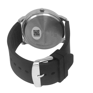 Helix By Timex Blue Round Analog Silicone Watch Men -TW039HG17