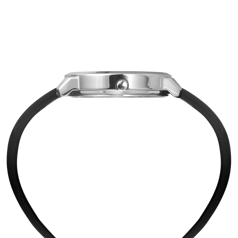 Helix By Timex Blue Round Analog Silicone Watch Men -TW039HG17