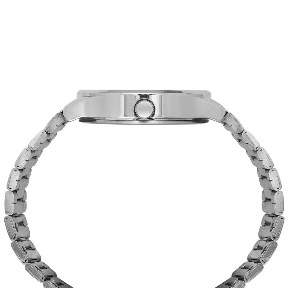 Helix By Timex Blue Round Analog Stainless Steel Watch Men -TW043HG17