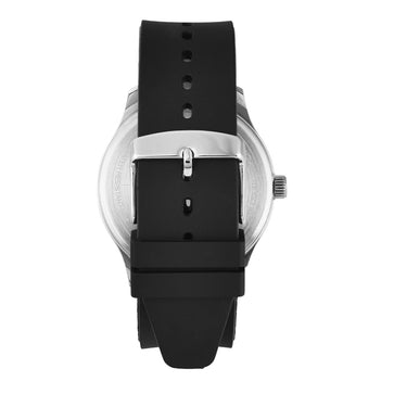 Helix By Timex Black Round Analog Silicone Watch Men -TW043HG21