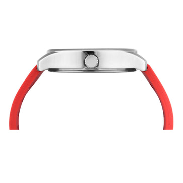 Helix By Timex Black Round Analog Silicone Watch Men -TW043HG23