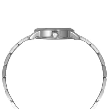 Helix By Timex Blue Round Analog Stainless Steel Watch Women -TW052HL00