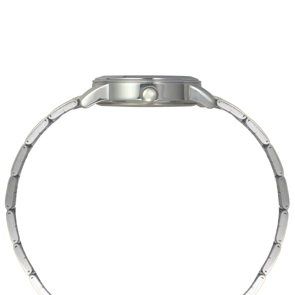 Helix By Timex Blue Round Analog Stainless Steel Watch Women -TW052HL03