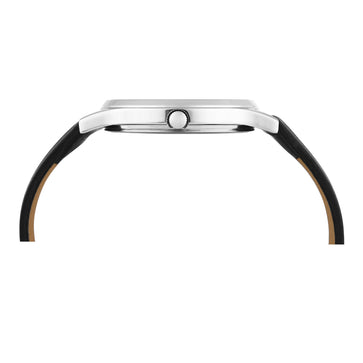 Helix By Timex Green Round Analog Leather Watch Men -TW054HG01