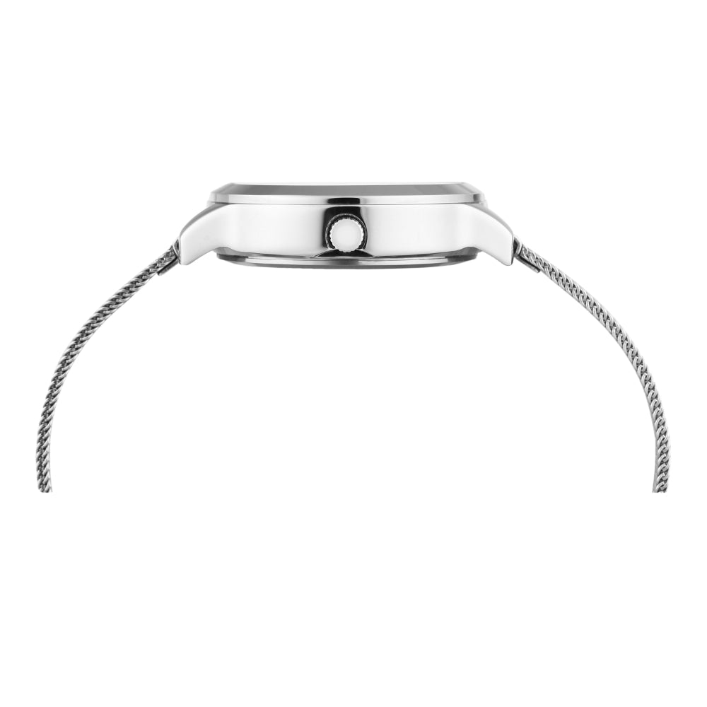 Helix By Timex Blue Round Analog Stainless Steel Watch Women -TW055HL02