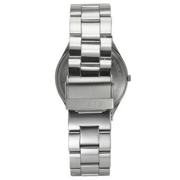 Helix By Timex Silver Round Analog Stainless Steel Watch Men -TW060HG00T