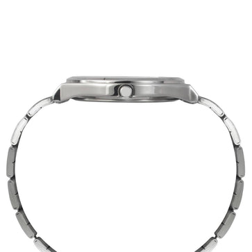 Helix By Timex Orange Round Analog Stainless Steel Watch Men -TW060HG01T