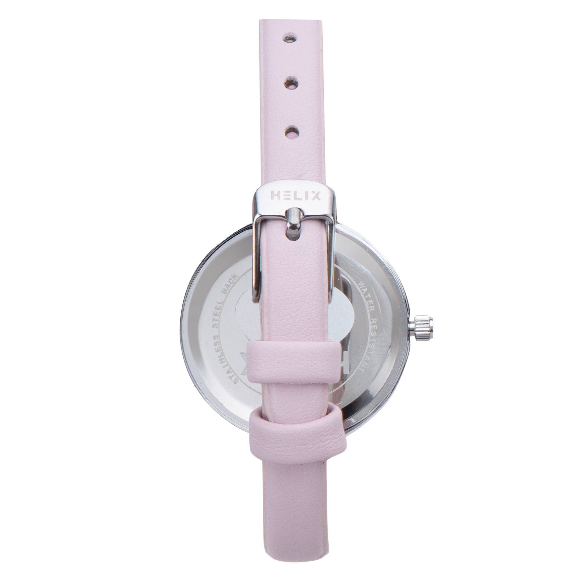 Helix By Timex Round 30mm Pink Dial Analog Women Watch - TW064HL00T