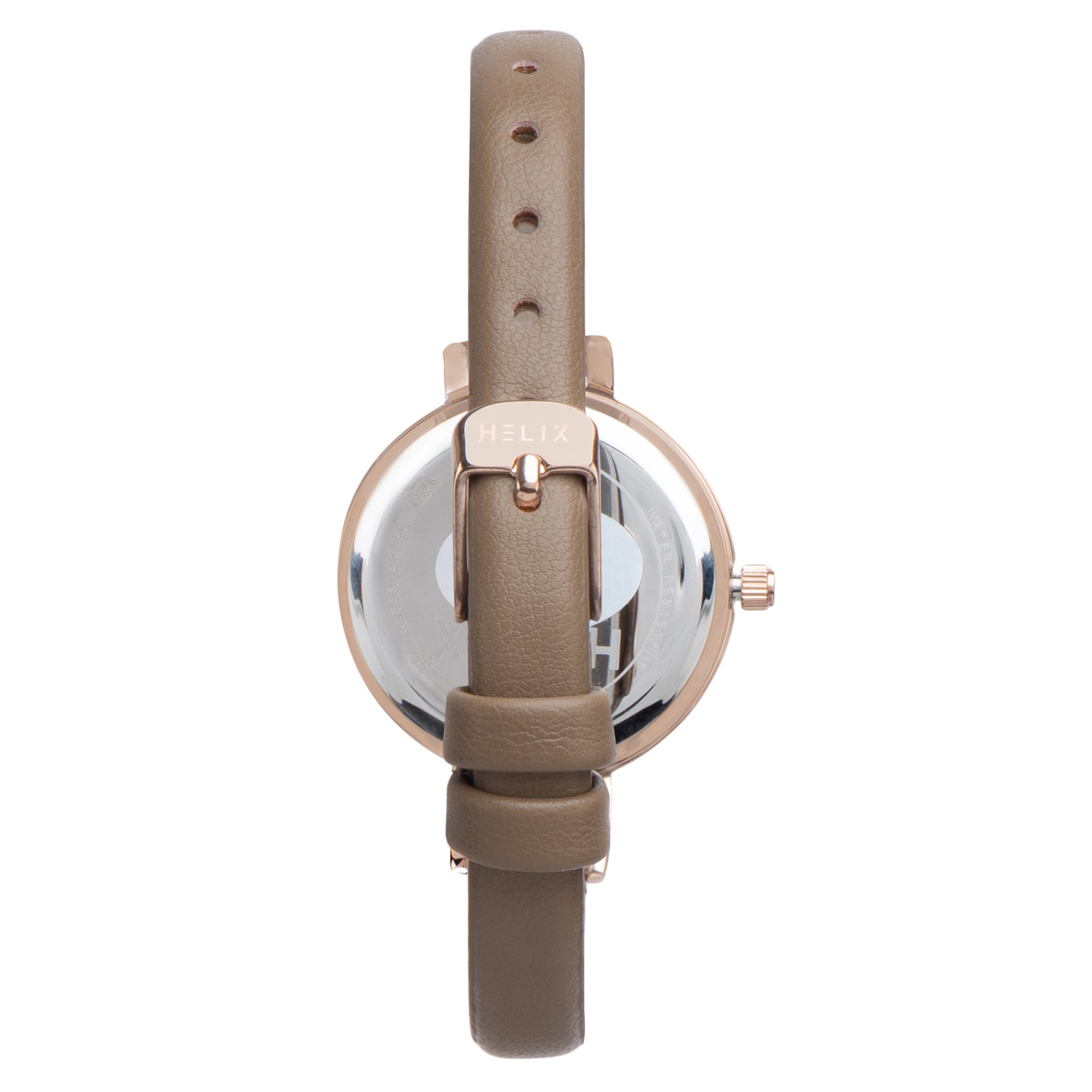 Helix By Timex Round 30mm Rose Gold Dial Analog Women Watch - TW064HL01T