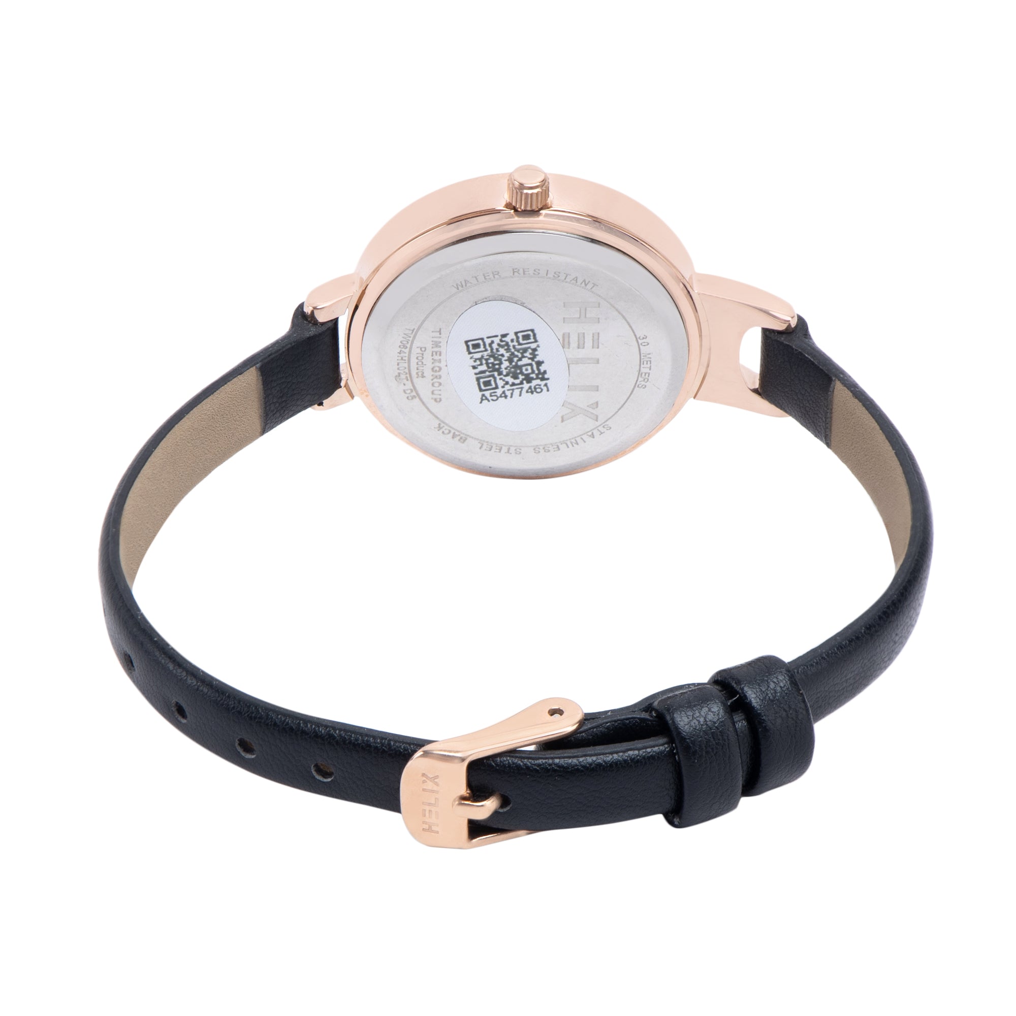 Helix By Timex Round 30mm Black Dial Analog Women Watch - TW064HL02T