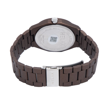 Helix By Timex Round 41mm Brown Dial Analog Men Watch - TW066HG02T