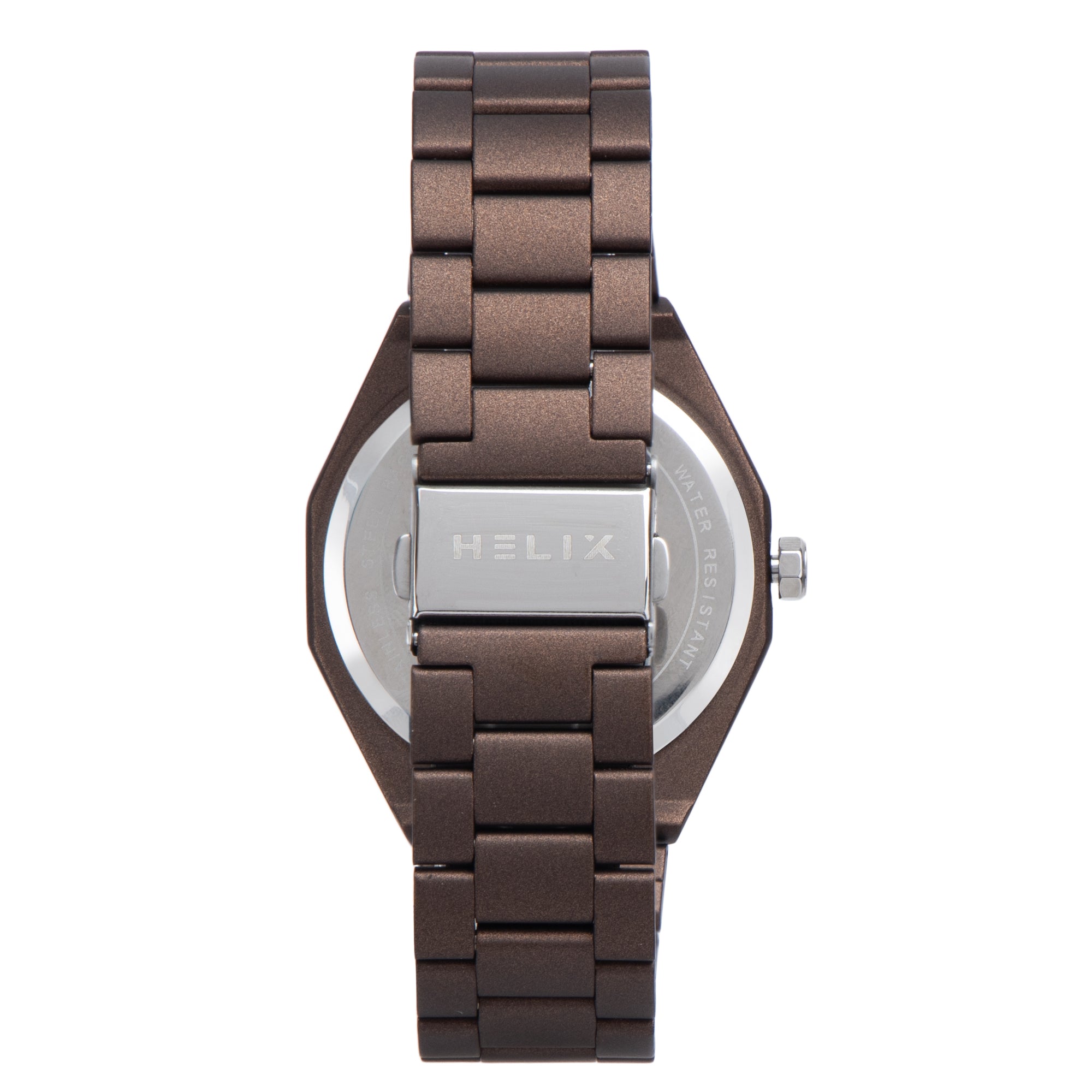Helix By Timex Round 41mm Brown Dial Analog Men Watch - TW066HG02T