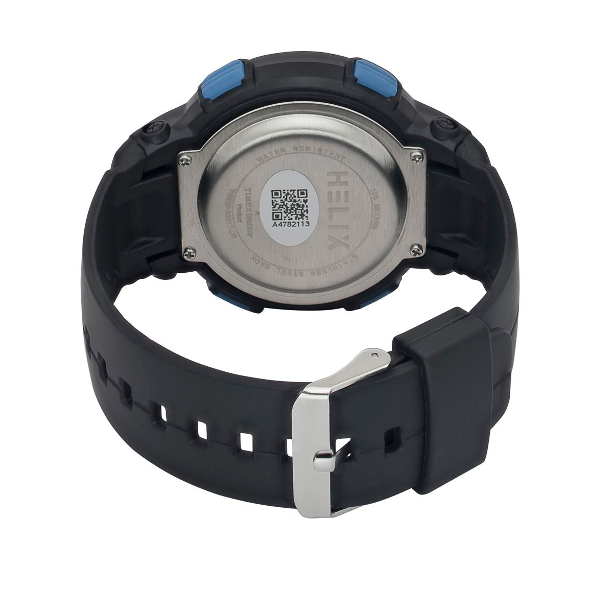 Helix By Timex Round 49mm Grey Dial Digital Men Watch - TWESK6301T