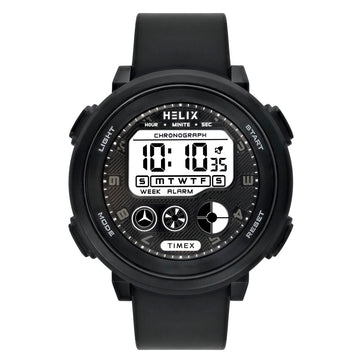 Helix By Timex Round 48mm Grey Dial Digital Men Watch - TWESK6400T
