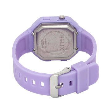 Helix By Timex Octagonal 40mm Grey Dial Ana Digital Men Watch - TWESK6604T