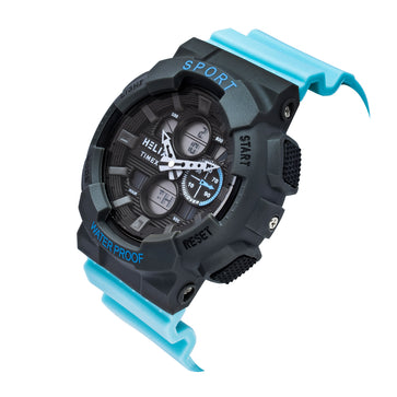 Helix By Timex Round 50mm Black Dial Ana Digital Men Watch - TWESK7500T