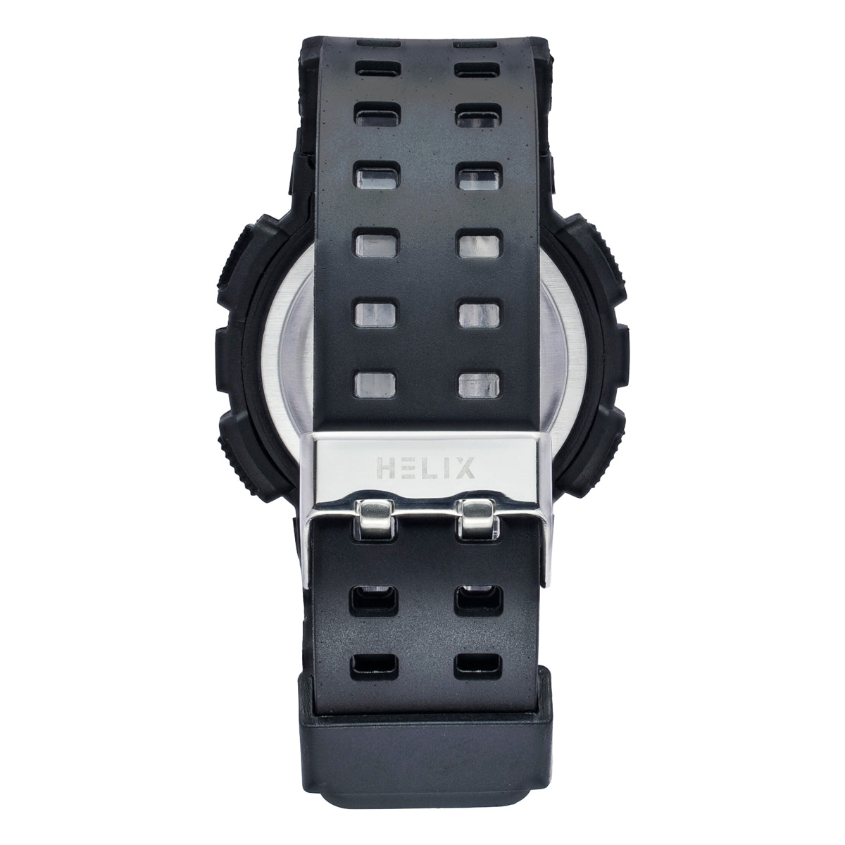 Helix By Timex Round 50mm Black Dial Ana Digital Men Watch - TWESK7502T