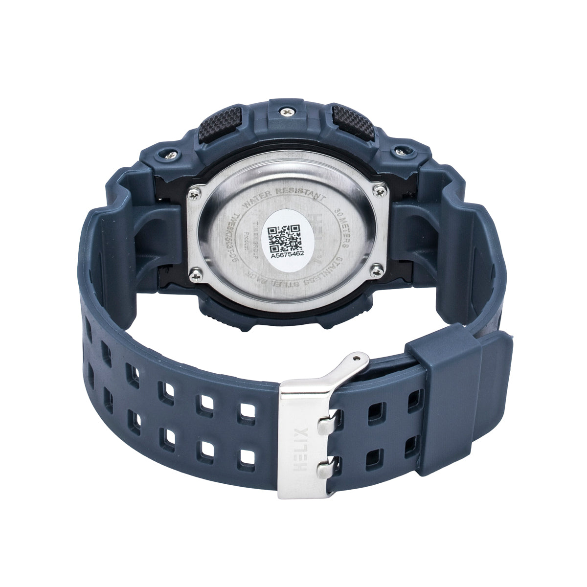 Helix By Timex Round 50mm Black Dial Ana Digital Men Watch - TWESK7503T