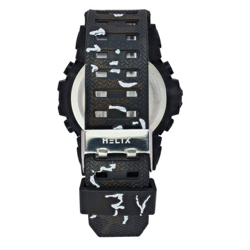Helix By Timex Round 53mm Black Dial Ana Digital Men Watch - TWESK7702T