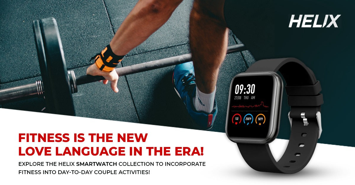 FOR ALL THE FITNESS ENTHUSIASTS OUT THERE, THE HELIX FITNESS SMARTWATCH COLLECTION IS THE IDEAL MATCH.