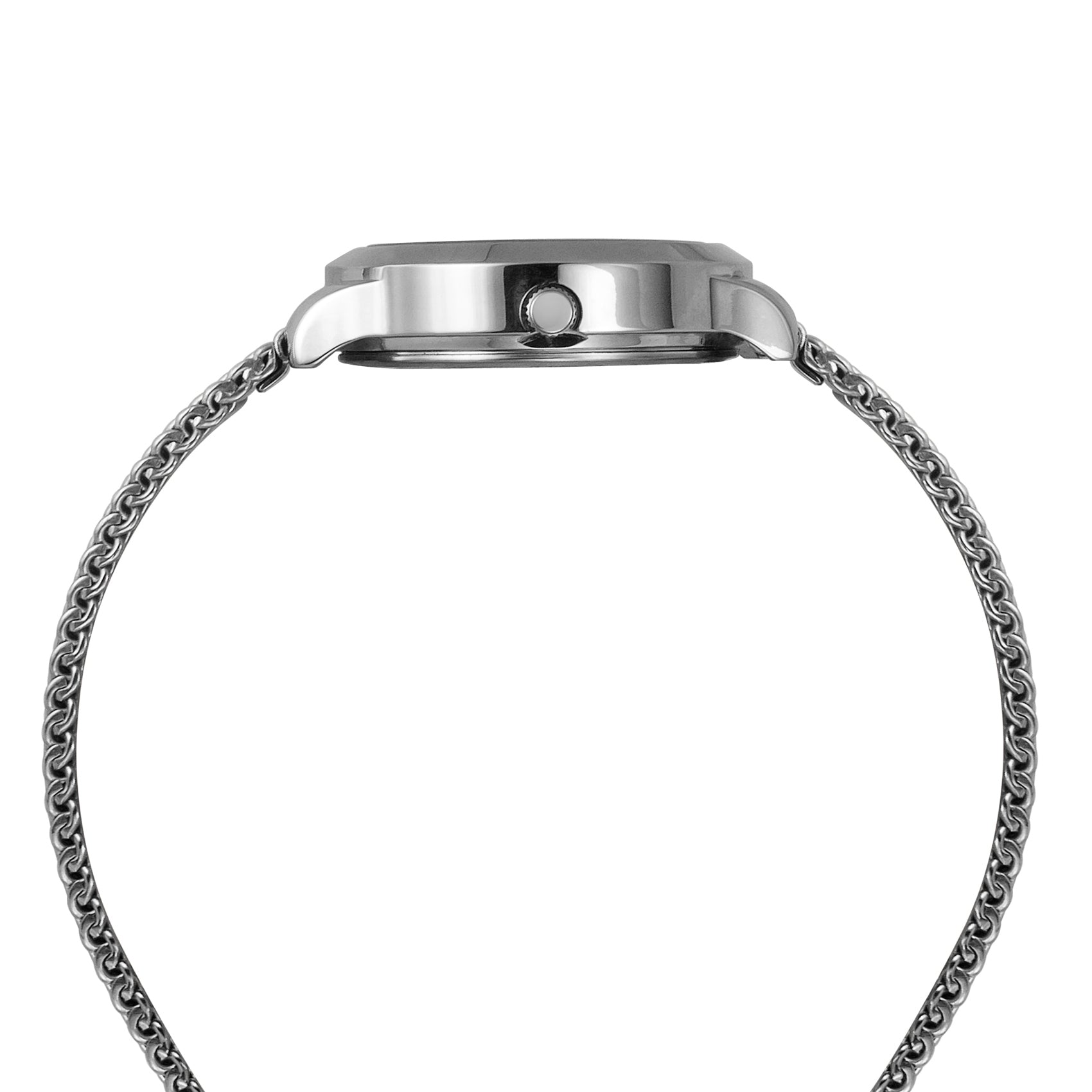 Helix By Timex Blue Round Analog Stainless Steel Watch Women -TW022HL34