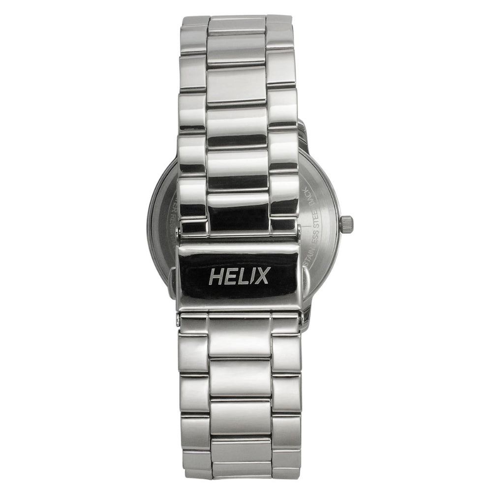 Helix By Timex Green Round Analog Stainless Steel Watch Men -TW031HG21