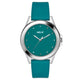 Helix By Timex Green Round Analog Leather Watch Women -TW035HL12