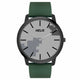 Helix By Timex Grey Round Analog Silicone Watch Men -TW039HG19