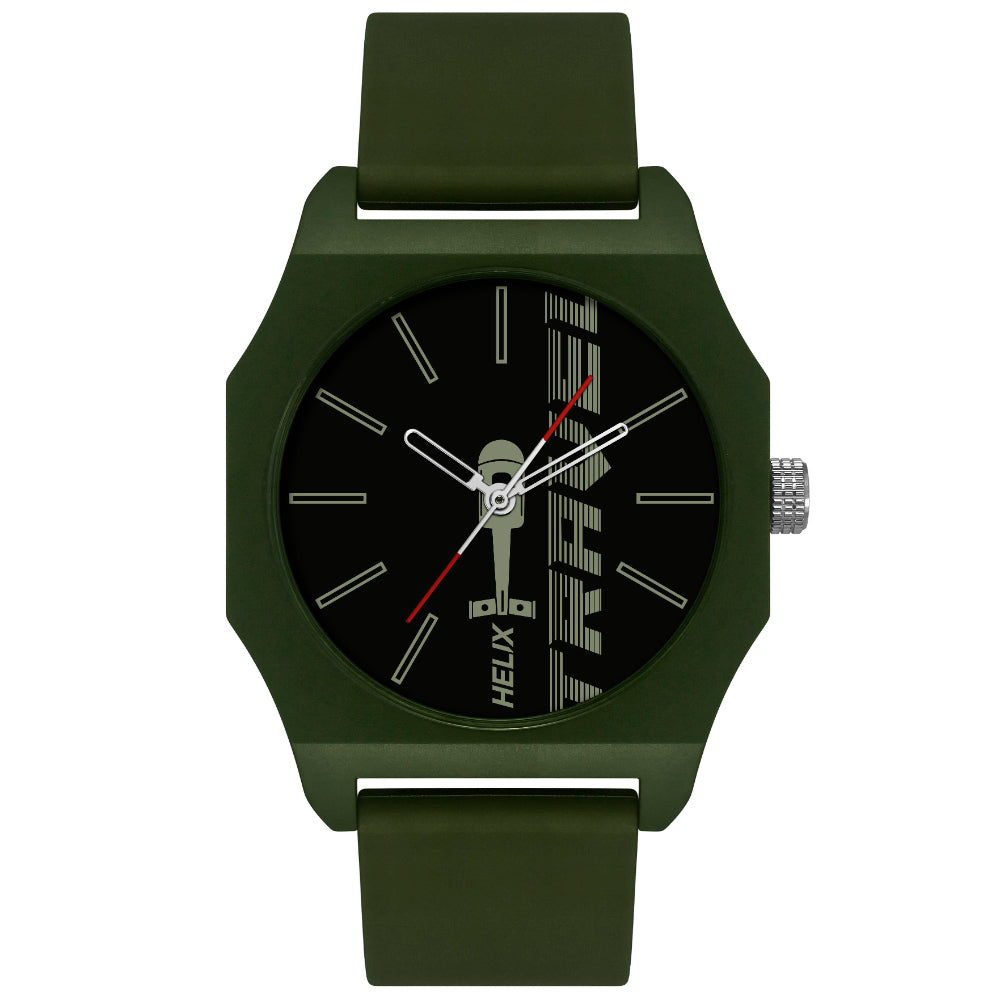 Timex tw023hg20 helix watch sale