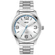 Helix By Timex Silver Round Analog Stainless Steel Watch Men -TW043HG15