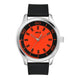 Helix By Timex Orange Round Analog Silicone Watch Men -TW043HG20