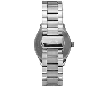 Helix By Timex Round 46mm Silver Dial Analog Men Watch - TW043HG29