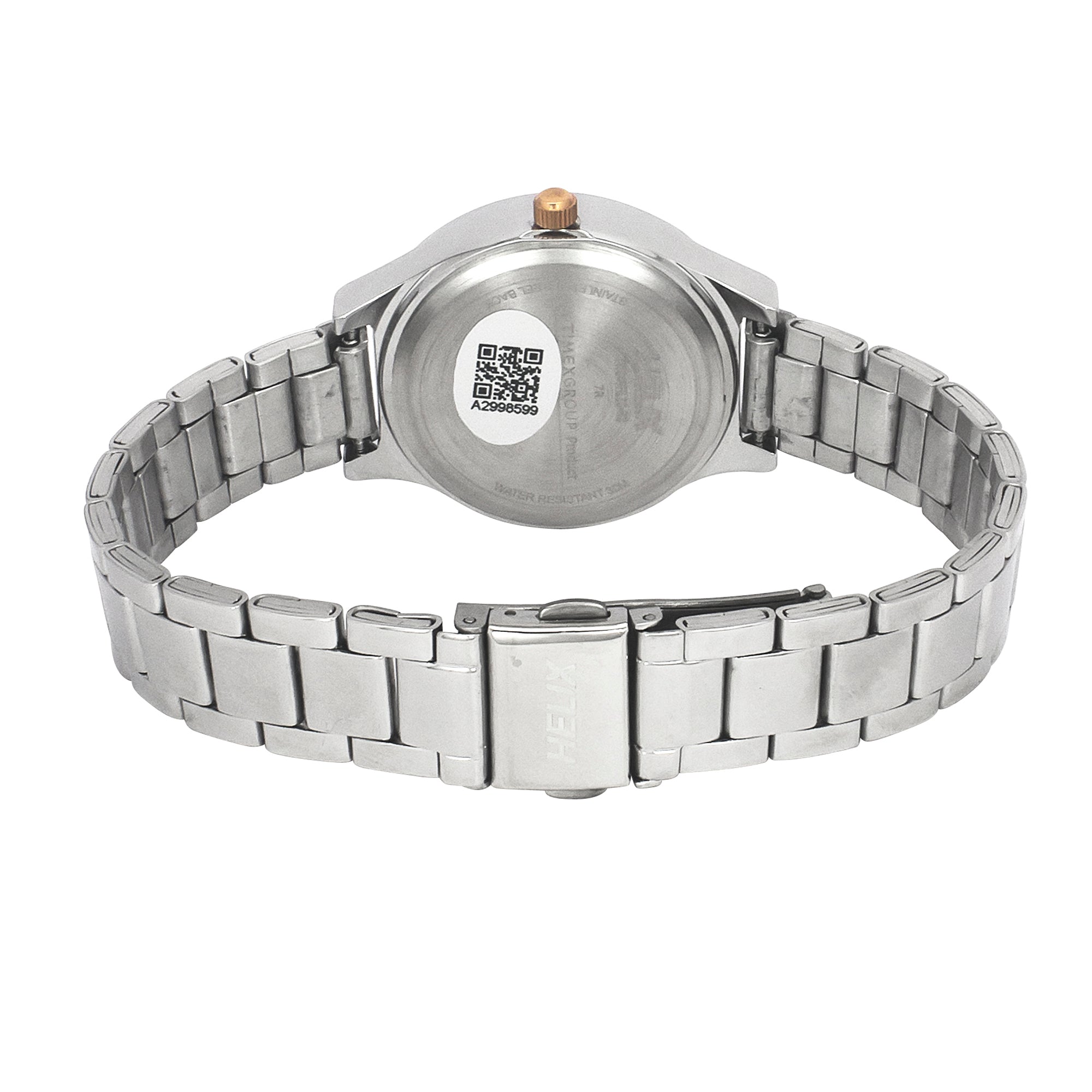 Helix By Timex Multi Color Round Analog Stainless Steel Watch Women -TW049HL10