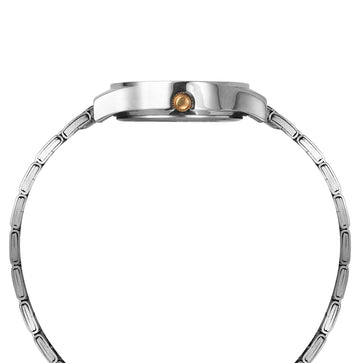 Helix By Timex Multi Color Round Analog Stainless Steel Watch Women -TW049HL10