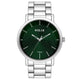 Helix By Timex Green Round Analog Stainless Steel Watch Men -TW053HG02