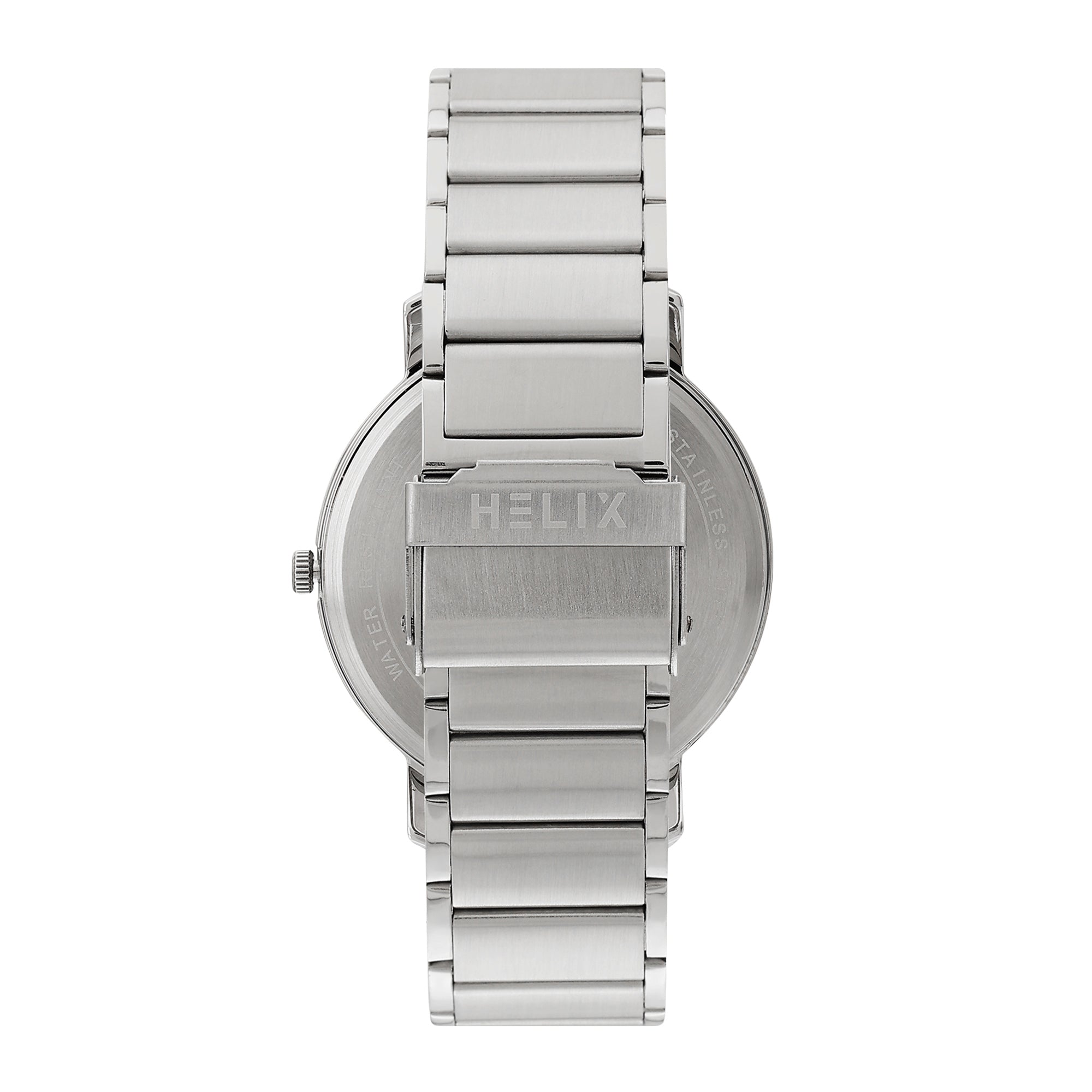 Helix By Timex Round 42mm Grey Dial Analog Men Watch - TW053HG15T