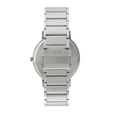 Helix By Timex Round 42mm Grey Dial Analog Men Watch - TW053HG15T