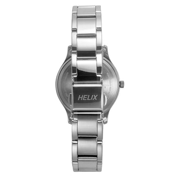 Helix By Timex Pink Round Analog Stainless Steel Watch Women -TW053HL00