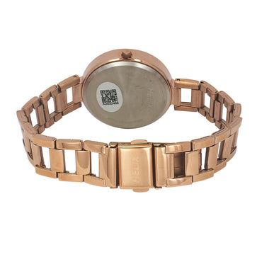 Helix By Timex Blue Round Analog Stainless Steel Watch Women -TW054HL04