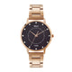 Helix By Timex Round 34mm Black Dial Analog Women Watch - TW056HL09T